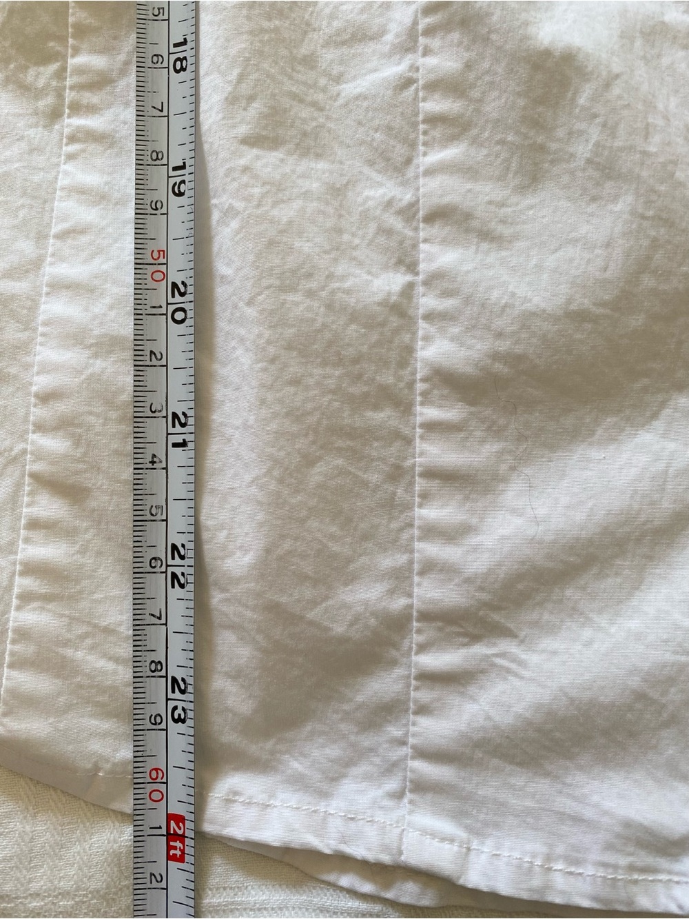 Vera Fishbaugh White Fitted Shirt 97% Cotton - Picture 12 of 12